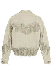 Women’s Genuine Leather Fringe Western Jacket – The Western Jacket