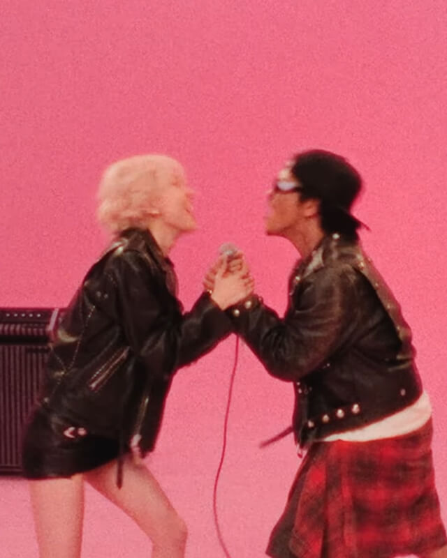 Blackpink Rose Apt Biker Leather Jacket