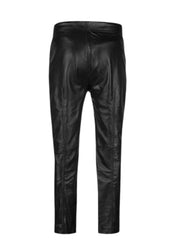 Men’s Black Leather Pant by The Western Jacket