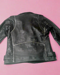 Blackpink Rose Apt Biker Leather Jacket